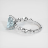 1.35 Ct. Gemstone Ring, Platinum 950 4