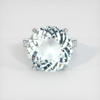 12.88 Ct. Gemstone Ring, Platinum 950 1