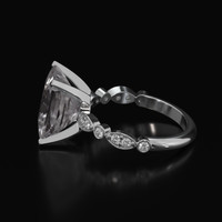 4.74 Ct. Gemstone Ring, Platinum 950 4