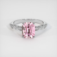 1.79 Ct. Gemstone Ring, Platinum 950 1