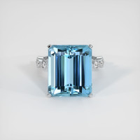 9.71 Ct. Gemstone Ring, Platinum 950 1