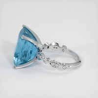 9.71 Ct. Gemstone Ring, Platinum 950 4