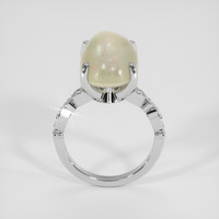 8.66 Ct. Multi Color Opal Ring, Platinum 950 3
