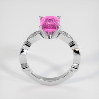 2.03 Ct. Pink Sapphire Ring, Platinum 950 3