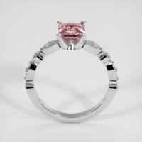 1.75 Ct. Purplish Pink Sapphire Ring, Platinum 950 3