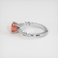 1.35 Ct. Sapphire Ring, Platinum 950 4