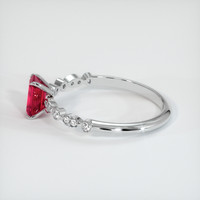 0.51 Ct. Ruby Ring, Platinum 950 4