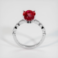 4.09 Ct. Ruby Ring, Platinum 950 3