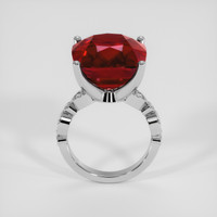 20.00 Ct. Ruby Ring, Platinum 950 3