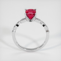 1.70 Ct. Ruby Ring, Platinum 950 3