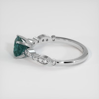 2.18 Ct. Sapphire Ring, Platinum 950 4
