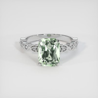 2.64 Ct. Sapphire Ring, Platinum 950 1