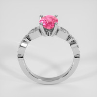 1.52 Ct. Padparadscha Sapphire Ring, Platinum 950 3