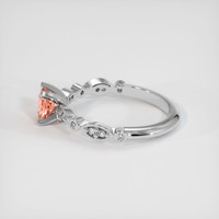 0.68 Ct. Sapphire Ring, Platinum 950 4
