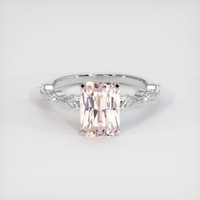 2.57 Ct. Sapphire Ring, Platinum 950 1