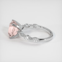 2.57 Ct. Sapphire Ring, Platinum 950 4