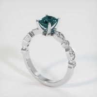 0.99 Ct. Sapphire Ring, Platinum 950 2