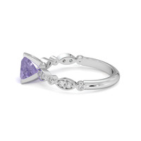 0.98 Ct. Sapphire Ring, Platinum 950 4