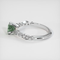 0.77 Ct. Sapphire Ring, Platinum 950 4