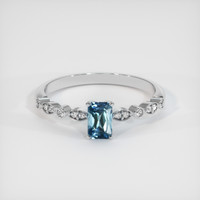 0.53 Ct. Sapphire Ring, Platinum 950 1