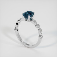 2.24 Ct. Sapphire Ring, Platinum 950 2