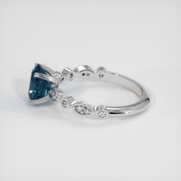 2.24 Ct. Sapphire Ring, Platinum 950 4