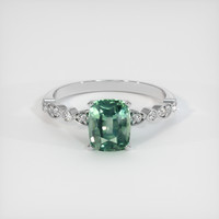 2.67 Ct. Sapphire Ring, Platinum 950 1