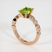 1.47 Ct. Gemstone Ring, 14K Rose Gold 2