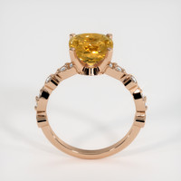 2.13 Ct. Gemstone Ring, 14K Rose Gold 3