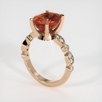 5.16 Ct. Gemstone Ring, 14K Rose Gold 2