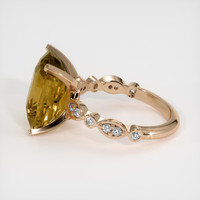 8.54 Ct. Gemstone Ring, 14K Rose Gold 4