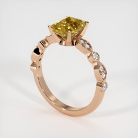 1.68 Ct. Gemstone Ring, 14K Rose Gold 2