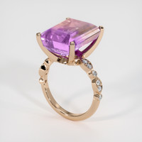 11.55 Ct. Gemstone Ring, 14K Rose Gold 2