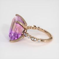 11.55 Ct. Gemstone Ring, 14K Rose Gold 4