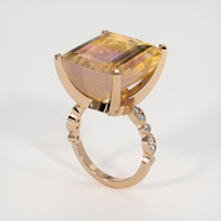 21.99 Ct. Gemstone Ring, 14K Rose Gold 2