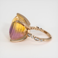 21.99 Ct. Gemstone Ring, 14K Rose Gold 4