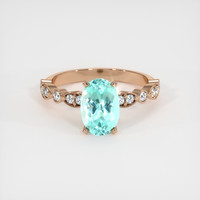 1.82 Ct. Gemstone Ring, 14K Rose Gold 1