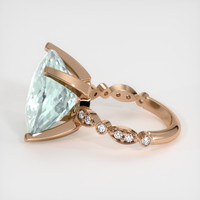 12.88 Ct. Gemstone Ring, 14K Rose Gold 4