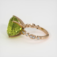 10.65 Ct. Gemstone Ring, 14K Rose Gold 4