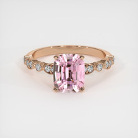 1.79 Ct. Gemstone Ring, 14K Rose Gold 1