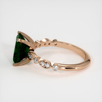 2.04 Ct. Gemstone Ring, 14K Rose Gold 4