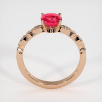 1.21 Ct. Sapphire Ring, 14K Rose Gold 3