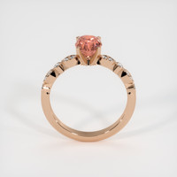 1.35 Ct. Sapphire Ring, 14K Rose Gold 3