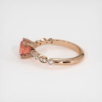 1.35 Ct. Sapphire Ring, 14K Rose Gold 4