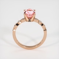2.33 Ct. Sapphire Ring, 14K Rose Gold 3