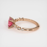 1.61 Ct. Sapphire Ring, 14K Rose Gold 4