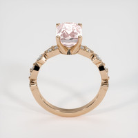 2.57 Ct. Sapphire Ring, 14K Rose Gold 3