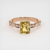 1.68 Ct. Gemstone Ring, 18K Rose Gold 1