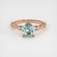 1.35 Ct. Gemstone Ring, 18K Rose Gold 1