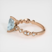 1.35 Ct. Gemstone Ring, 18K Rose Gold 4